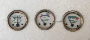 Oliver Tractor Temp Oil Ampere Gauges Super 44 55 66 77 88 440 660 White Face