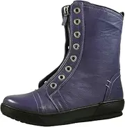 Andrea Conti Damen Stiefelette Boot sportlich Reißverschluss vorne 0066005