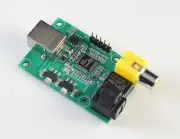 SA9227 32Bit 384K USB to SPDIF Optical I2S DSD256,AC3,DTS USB Audio Controller