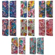 OFFICIAL NATURE MAGICK PAINT BLOBS LEATHER BOOK CASE FOR APPLE iPOD TOUCH MP3