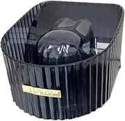 TENOL Nail Soaking Bowl, Soak Off Bowls for Acrylic Nails, Manicure SPA Tool, Soak Off Gel Polish Remover for Nail Cleaning Nail Gel Removal, Black