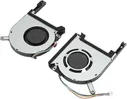 CPU or GPU Cooling Fan, 4 Pin Laptop Cooling Fan Replacement, for Gaming A 15 FA506 IV FA506IU FA506IH FX506IU FX506LH Laptop (CPU and GPU Fan)