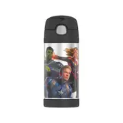 Thermos Funtainer Stainless Steel 355ml Drink Bottle Marvel Avengers