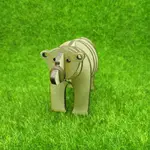 3D立體動物拼圖 北極熊/長頸鹿/猩猩/馬/犀牛/大象/袋鼠/馴鹿