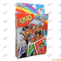 在飛比找蝦皮購物優惠-正版 联名款海賊王UNO紙牌游戲ONE PIECE×UNO牌