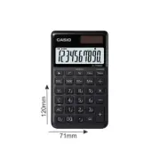 Casio SL-1000SC-BK Portable Calculator (Black)