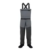 MAX COMFORT Breathable Waterproof Chest StockingFoot Chest Wader for Fishing,...