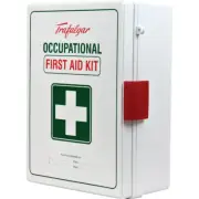 NEW Trafalgar First Aid Kit National Workplace Wall Mount ABS Case Box COMPLIANT