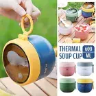 Kids Bento Lunch Box Insulated Stainless Steel Thermos Food Soup Jar Container