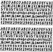 Mipcase 8Sheets Letter and Number Stickers for Mailbox DIY Adhesive Vinyl Decals for Outside Use Suitable for Crafting and Labeling Mobile Phone Cases Bottles
