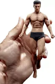 1/12 Scale Male Action Figure,6Inch Male Super-Flexible Seamless Action Figure B