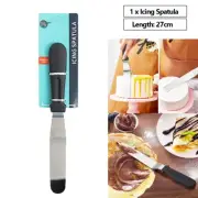Stainless Steel Cake Decorating icing Smoother Edge Spatula Spreader Pastry 27cm