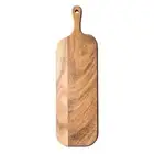 Wood Cutting Board Wooden Boards Serving With Handle Long Acacia Cheese