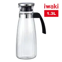 在飛比找PChome24h購物優惠-【iwaki】耐熱玻璃水壺 1.3L
