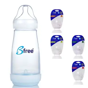 Bfree 貝麗 PP-EU防脹氣奶瓶寬口徑 330ml|奶嘴(4款可選)【麗兒采家】