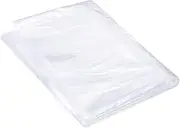uxcell 10 Pcs Clear Flat Open Plastic Poly Bags 24x31 Inch 1.6 Mil Packaging Bags for Food, Home, Collectibles Storage, Proving Bread, Dough