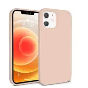 iPhone 12 Pro Max Compatible Case Cover With Premium Liquid Silicone - Pink Sand