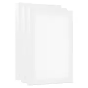 Painting Canvas Panels, 3 Pack 7x9 Inch Rectangle Blank Art Board, White