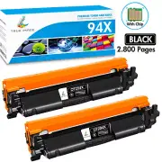 2PK Toner Compatible With HP 94X CF294X LaserJet Pro M118dw MFP M148fdw M149fdw