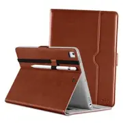 for iPad 9.7 Inch 5th/6th Generation 2018/2017 Case with Apple Pencil Brown