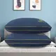 【Hilton 希爾頓】翱翔海軍藍銀纖維石墨烯萊賽爾獨立筒枕(枕頭/透氣枕)(B0277) (1.6折)