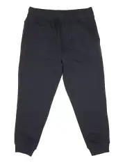 Ugg L14424 Mens Black Hank Slim-Fit Double-Knit Fleece Pajama Joggers Size M