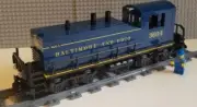 Custom Train Baltimore & Ohio B&O Switcher -Please Read Item Description-