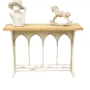 Willow & Silk 120cm Home/Indoor Martinique Wooden Console/Hallway Table/Storage