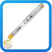 Pilot Prera Iro-Ai Calligraphy-Nib Transparent Orange Body Fountain Pen