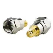 10-Pack F Male to SMA Female Adapter for ATSC TV CableCard Tuner Antenna