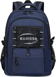 [Amythe] School Backpack Boys Teenagers, Backpack Men, Middle and High School Bag, Lightweight Fashionable College Daypack, Casual Travel Backpack with 15.6 Inch Laptop Compartment
