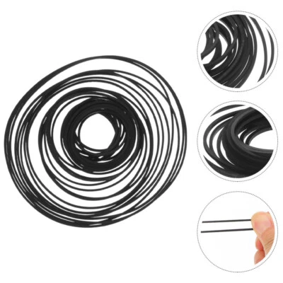 90pcs Recorder Rubber Belts Cassette Player Belts Replacement Cassette Tape