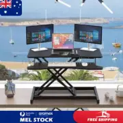 Standing Desk Riser Height Adjustable Stand Laptop Up Sit Stand Computer Shelf