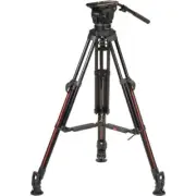 New Cartoni Focus 12 Fluid Head w/ 2-Stage Aluminum Smart-Stop SDS Tripod System