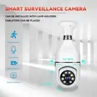 Wifi IP Camera + 32 GB SD Card E27 Bulb Light Connection Wireless Home Security