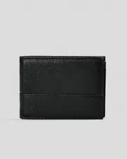 [Lucid] Lucid Men's Billfold 2.0 Leather Wallet in Black One Size Black