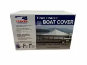 15-19 Hewescraft 210 Sea Deck Console Boat Cover Carver 20622S Storm Gray