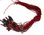 56" Leather Pull Tight Tie Cords for Poultry 5-Pack - Calzas Amarrador Gallos