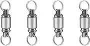 [KUNLONGSKY] 4X Titanium Quick Release Keychain,Detachable Key Ring Pull Apart Keychain,Key Holder Accessory for Bag/Purse/Belt