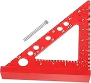 TEHAUX Precision Angle Ruler for Woodworking Sturdy Right Angle Measuring Tool Easy to Use Layout Tool Essential Ruler for DIY Projects and Crafting