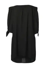 NWT Decjuba Off Shoulder Dress [8] Black Florence Relaxed Floaty Skirt Skirt