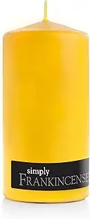 Simply Frankincense Pillar Candle - Australian Made & Owned, Cruelty Free & Vegan, Phthalate-Free Fragrance