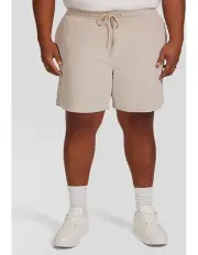 [Johnny Bigg] Ryder Cord Stretch Short in Cream