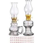 Replacement Wick Glass Kerosene Decoration Indoor Lantern