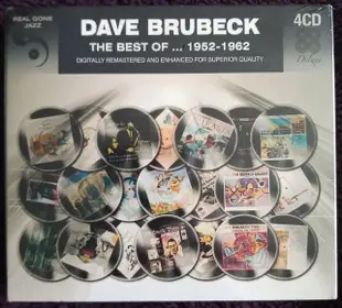 歐版4CD《戴夫布魯貝克》1952-1962／DAVE BRUBECK The Best of 1952-1962 Remastered 4 CD全新未拆