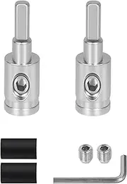 Dufray 2PCS Heavy-Duty Car Stereo Audio Wire Reducer - 8 Gauge to 16 Gauge for Amp Input Reducer Adapter, AWG Pin Power & Ground Connection Copper with Nickel Plated