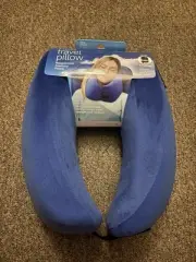 Nest Memory Foam Travel Neck Pillow, Advanced Support for Long Flights, Patented