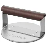 Burger Smasher Stainless Steel Smashed Burger Press 6 Inch Hamburger Press fo...