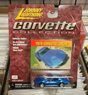 JOHNNY LIGHTNING 1970 CORVETTE COUPE “ BLUE”