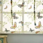 Short Sheer Curtain Short Decoration Practical Roman Blind Durable